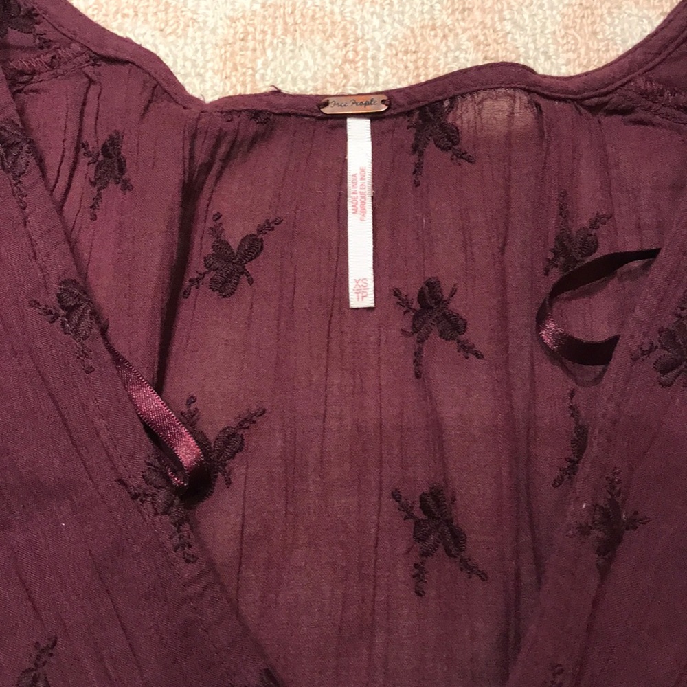 Maroon Blouse - image 4